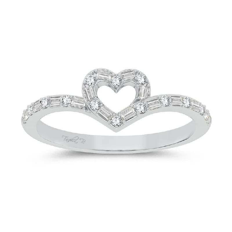 10K 0.17ct Diamond Ring