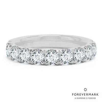 Forevermark Diamond Wedding Band in 18kt White Gold (1 1/2ct tw)