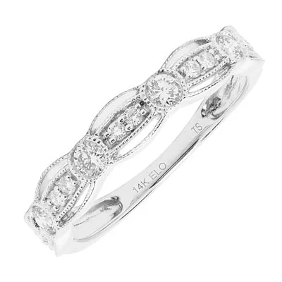 Diamond Band in 14kt White Gold (1/3ct tw)