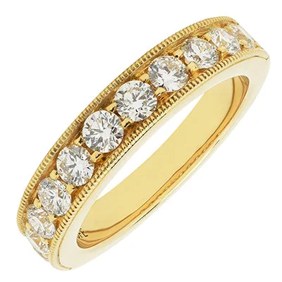 Diamond Band in 14kt Yellow Gold (1ct tw)