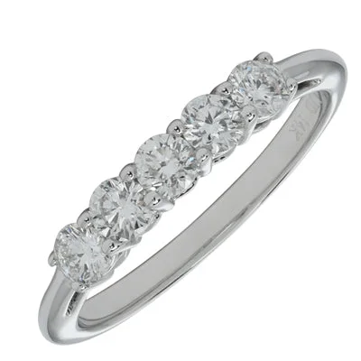 Diamond Wedding Band in 14kt White Gold (1/2ct tw)