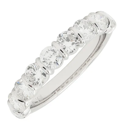 Diamond Wedding Band in 14kt White Gold (1 3/4ct tw)