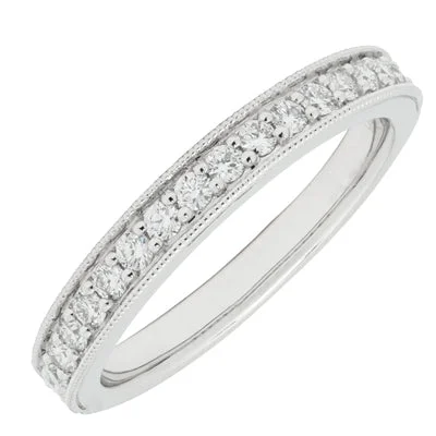 Diamond Wedding Band in 14kt White Gold (1/3ct tw)