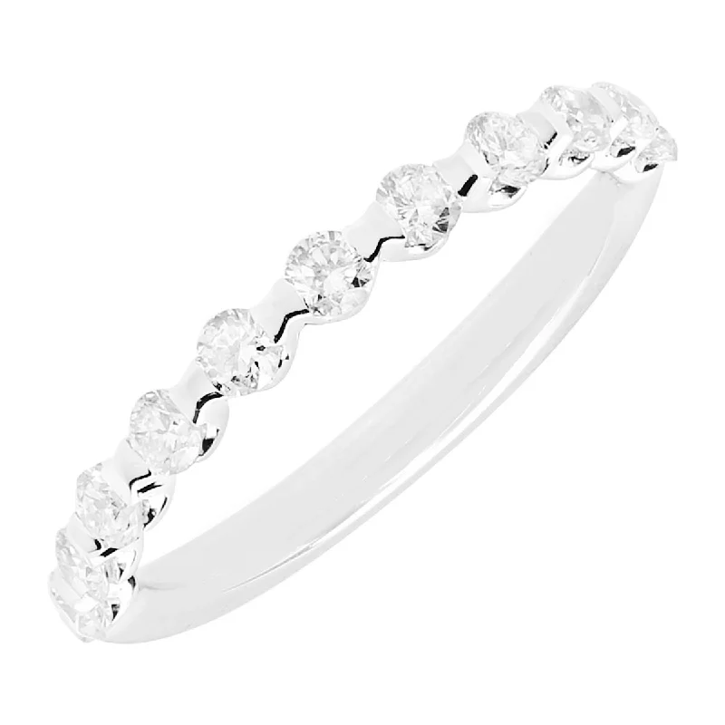 Diamond Wedding Band in Platinum (1/2ct tw)