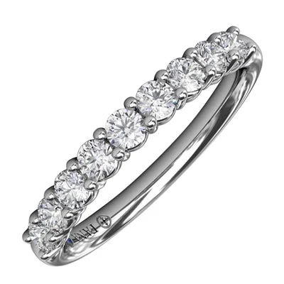 Fana Shared Prong Diamond Anniversary Band in 14kt White Gold (3/8ct tw)