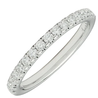 Martin Flyer Diamond Wedding Band in Platinum (1/3ct tw)