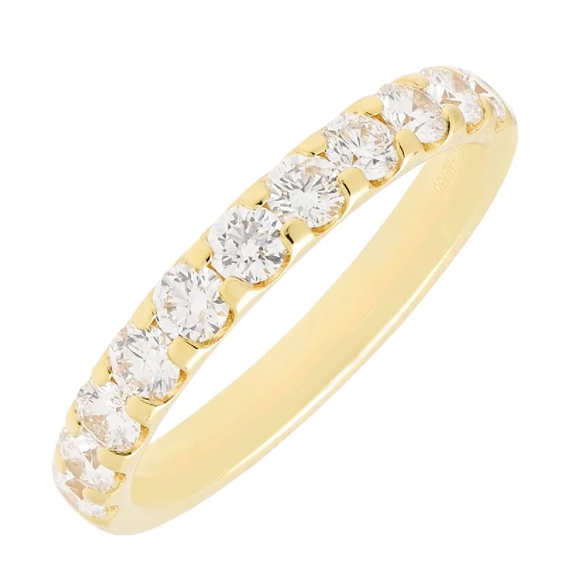 Memoire Odessa Diamond Wedding Band in 18kt Yellow Gold (3/4ct tw)