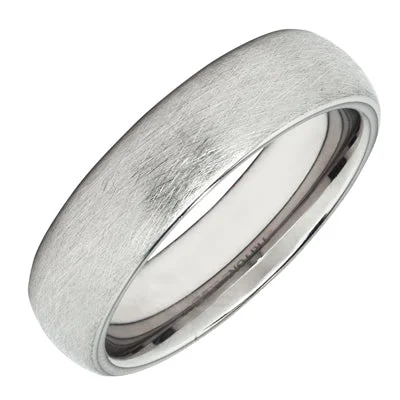 Triton Comfort Fit Wedding Band in Tungsten (6mm)