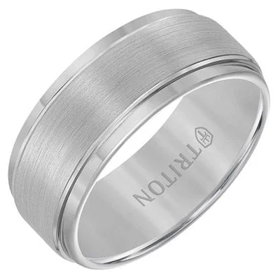 Triton Mens Wedding Band in Tungsten (9mm)