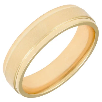 Wedding Band in 14kt Yellow Gold (6mm)