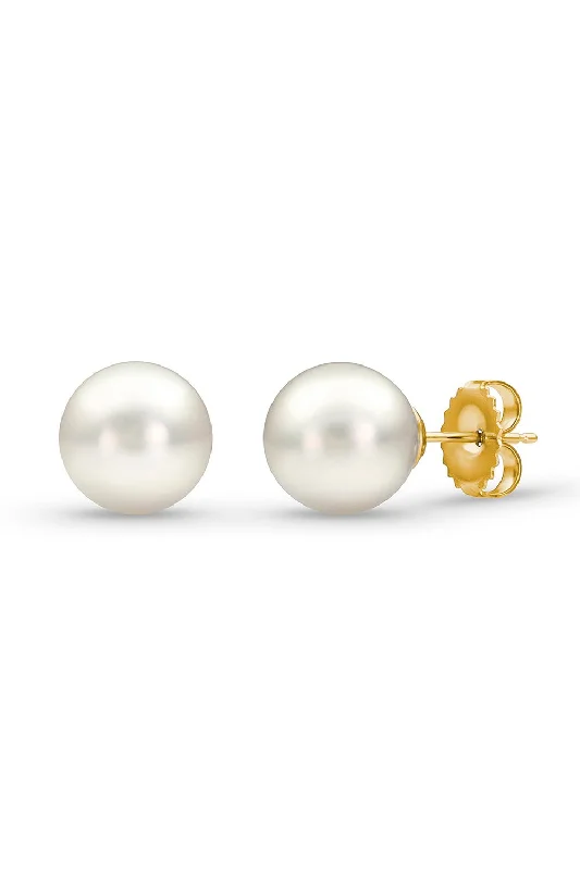 Akoya Pearl Stud Earrings - 8mm