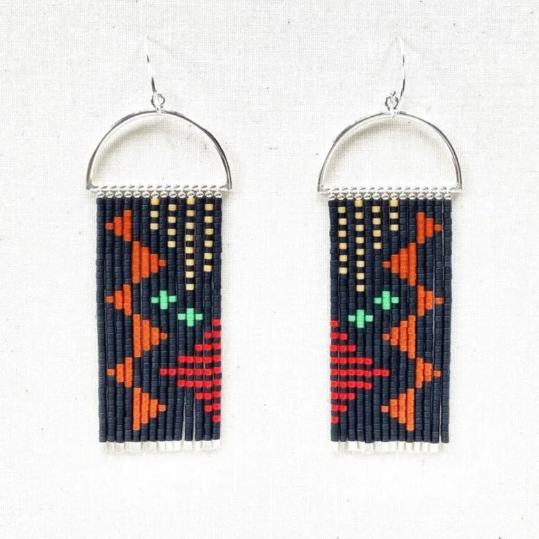 Beaded Earring no.068