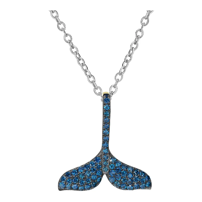 Blue Diamond Pendant (Blue Diamond 0.51 cts.)