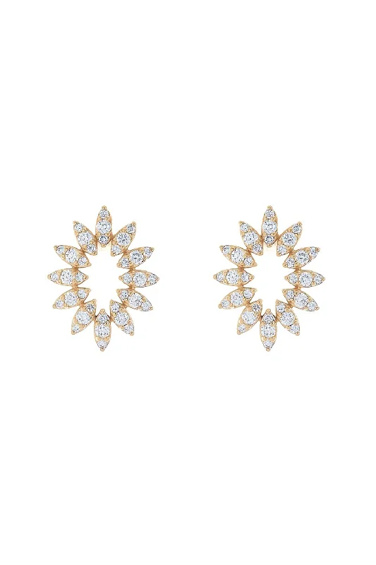 Sophia Ryan Flower Stud Earrings