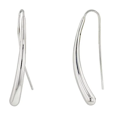 Drop Earrings in Sterling Silver