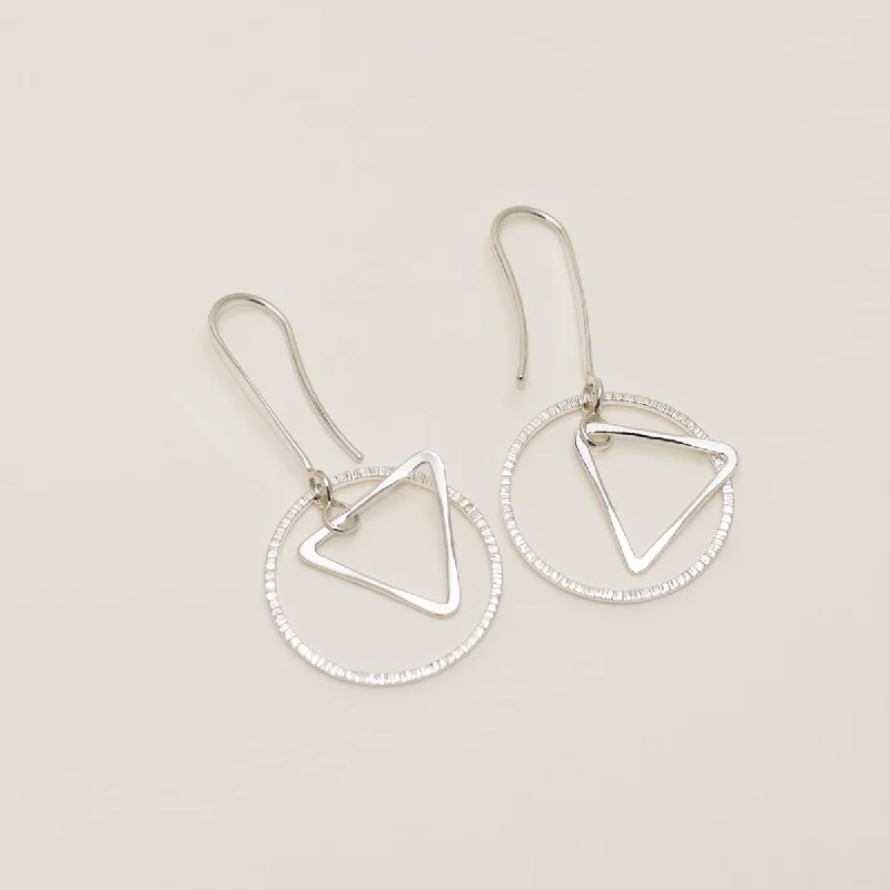 E.L. Designs Shindig Drop Earrings in Sterling Silver