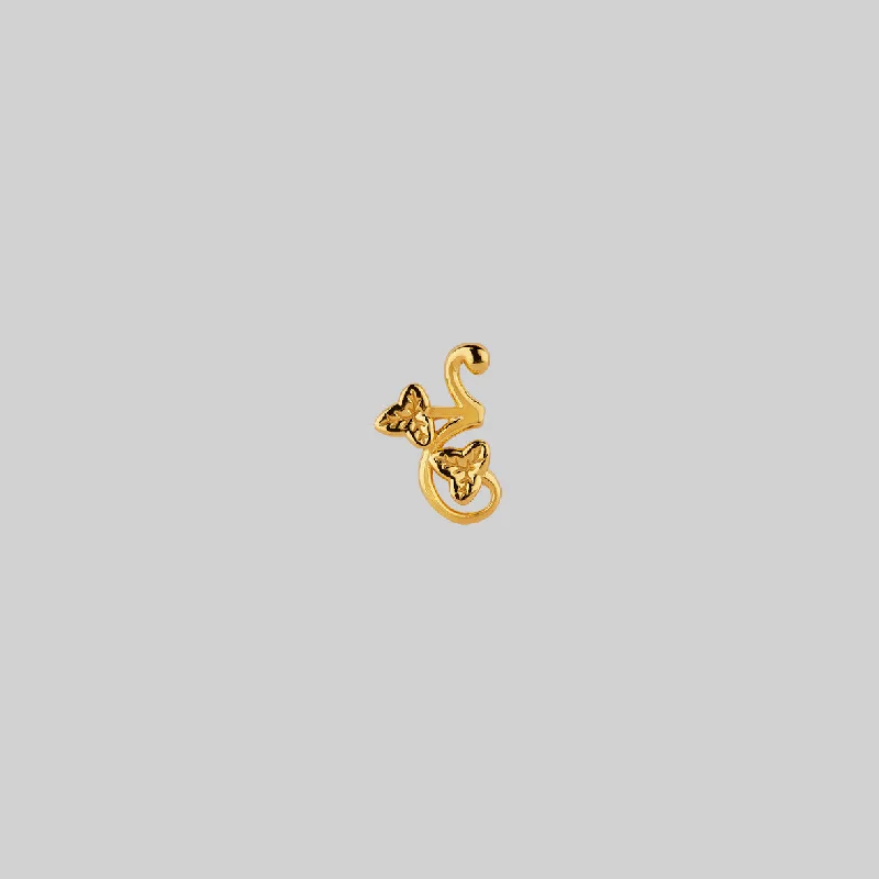 FAITH. Ivy Stud Earring - Gold