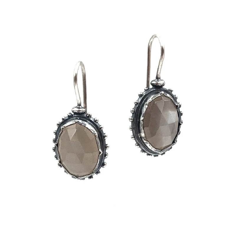 Georgian Moonstone Earrings