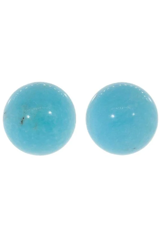 Kingman Turquoise Stud Earrings