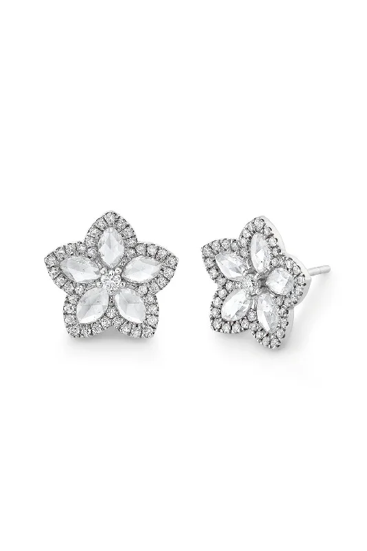 Eternal Jardin Flower Stud Earrings