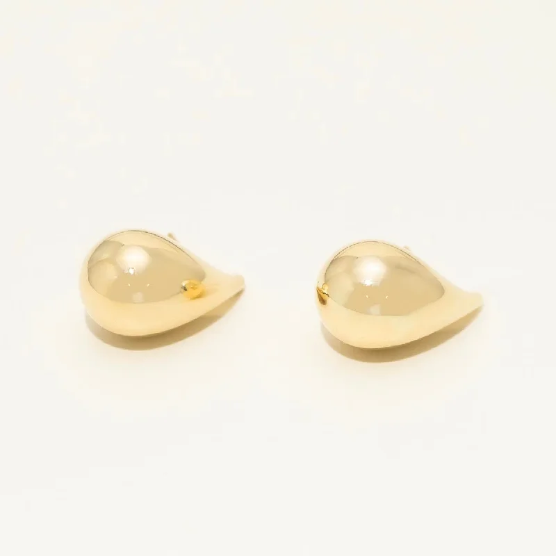 Raindrop Earrings in 14kt Yellow Gold (20mm)