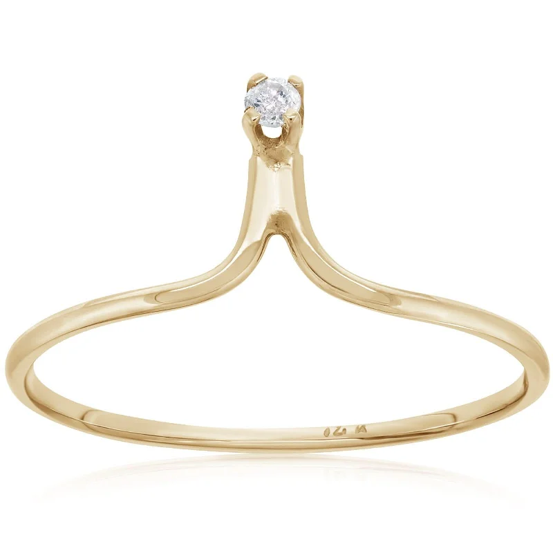 Estate Dainty Diamond Ring