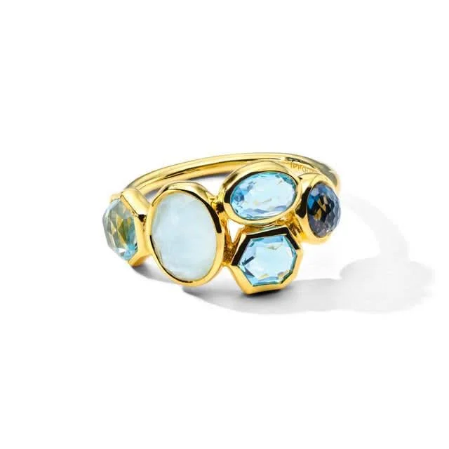 IPPOLITA Rock Candy Gelato Cluster Ring in Mare