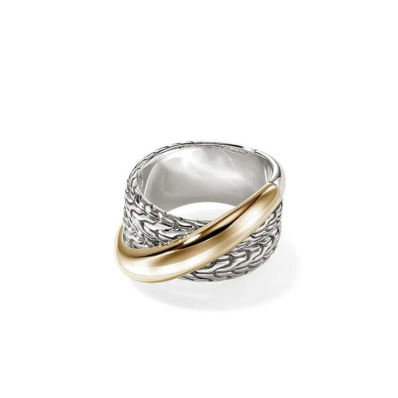 JOHN HARDY 12.5mm Essential Crossover Ring