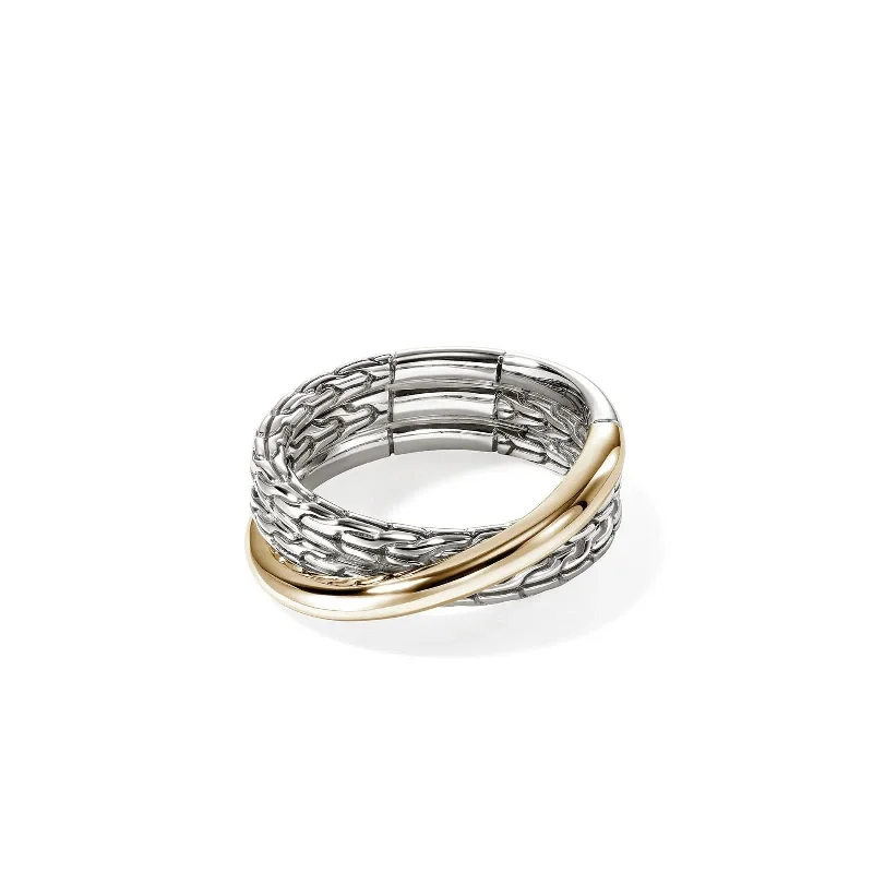 JOHN HARDY 7mm Essential Crossover Ring