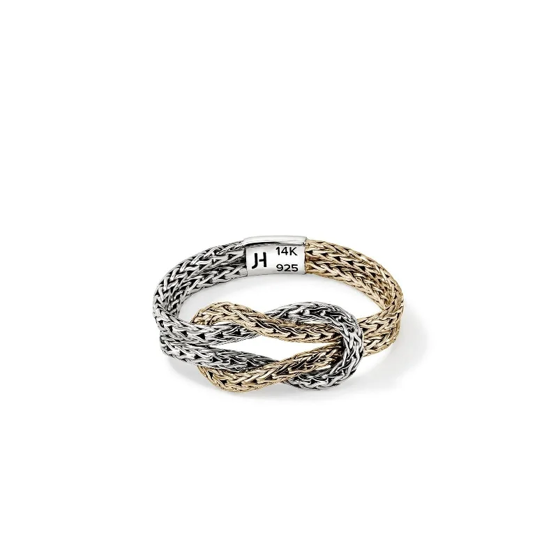 JOHN HARDY Love Knot Chain Ring