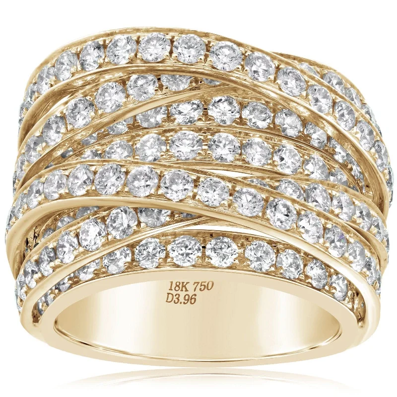 PIRANESI Diamond Multi Crossover Ring