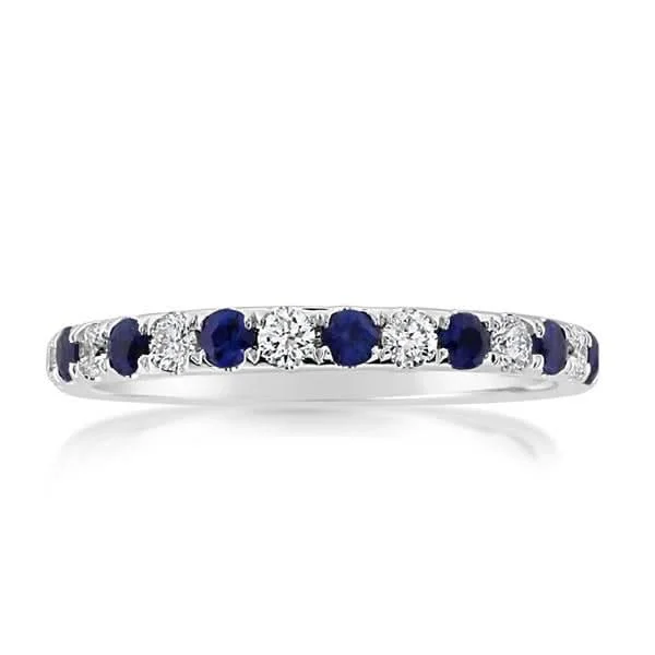 Sapphire & Diamond Band