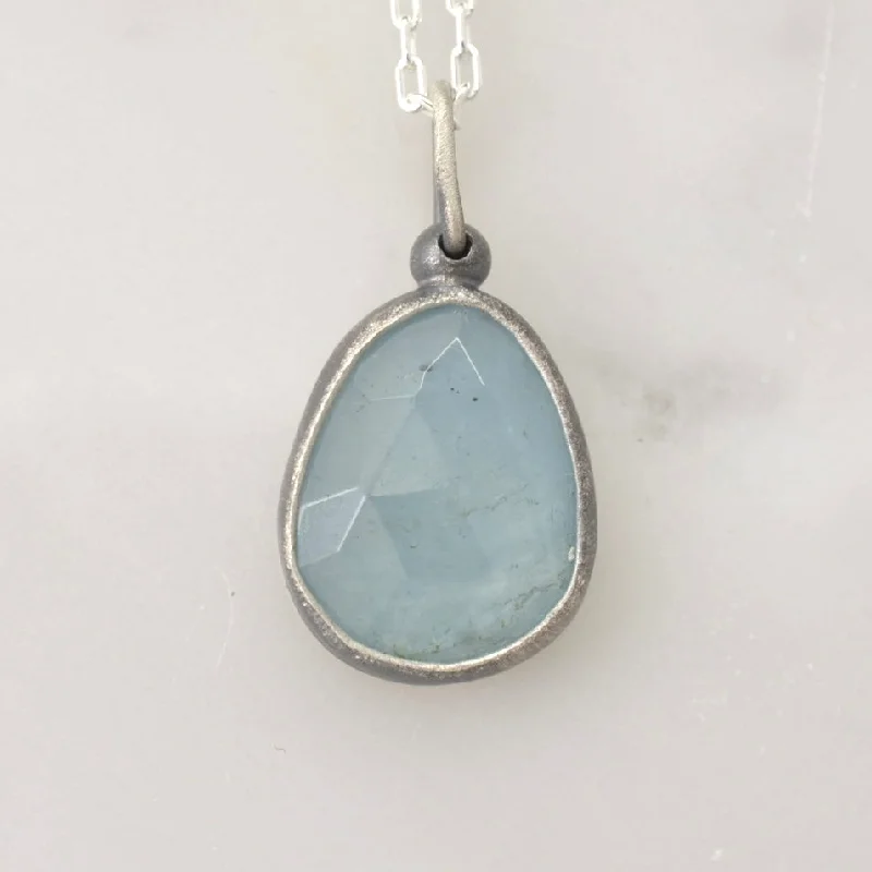 Milky Aquamarine Pendant