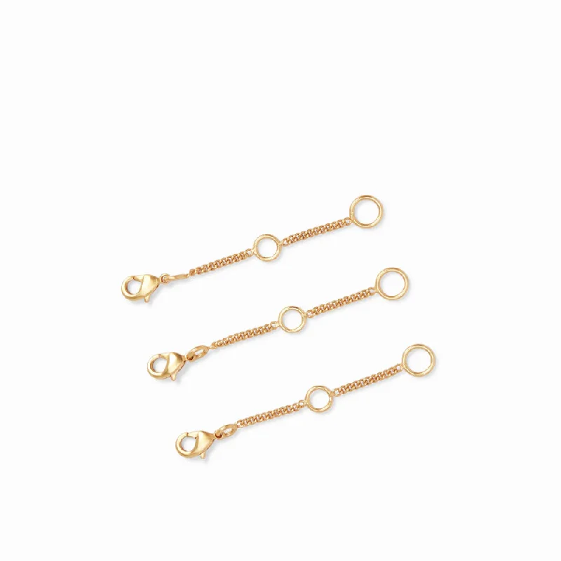 Julie Vos Gold Delicate Extender - Set of 3