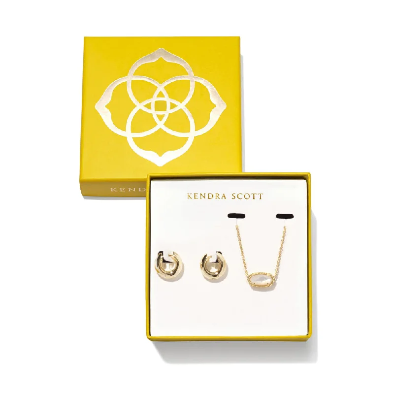 Kendra Scott Elisa Mikki Earrings & Necklace Gift Set