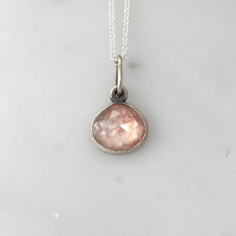 Pink Tourmaline Pendant