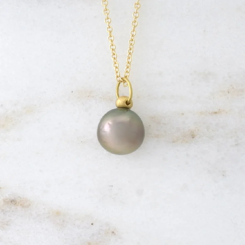 Coppery Tahitian Pearl Charm 6